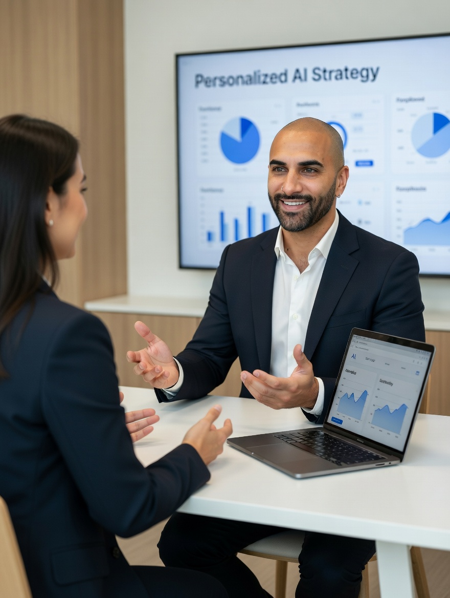 1:1 KI-Coaching mit Karim Bhorania — AI Private Coach Bern